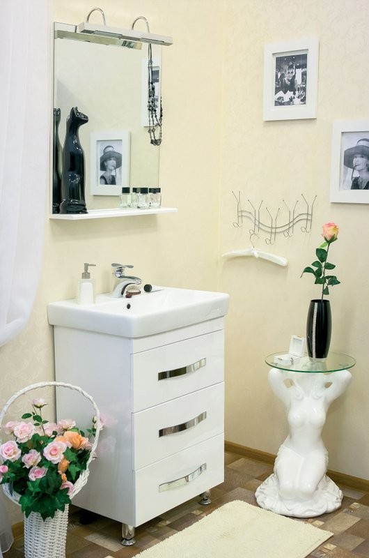 Тумба с раковиной Sanflor Одри 60/2 напольная