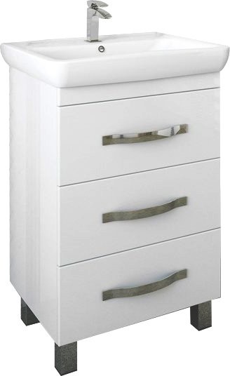 Тумба с раковиной Sanflor Одри 60/2 напольная