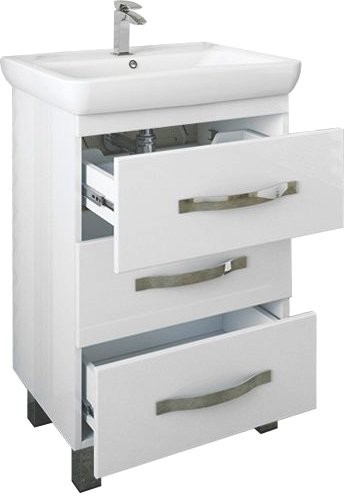 Тумба с раковиной Sanflor Одри 60/2 напольная