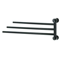 Держатель для полотенец Wasserkraft Tauber 1033B black Держатель для полотенец Wasserkraft Tauber 1033B black