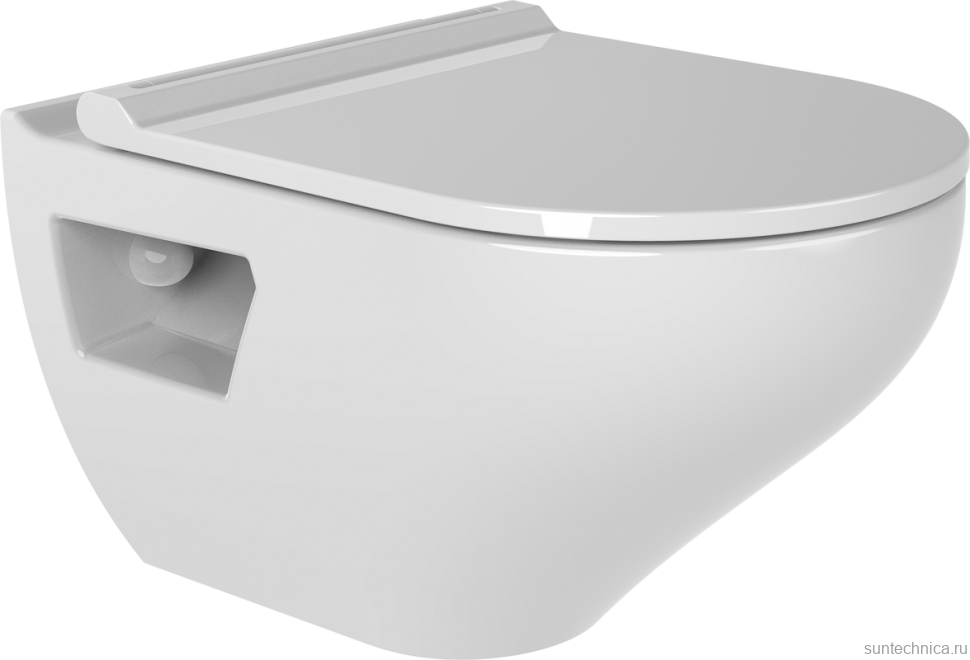 Комплект Унитаз подвесной Bien Ion безободковый, с биде + Инсталляция Geberit Duofix UP 320 111.300.00.5 + Кнопка Sigma 01 115.770.11.5 белая + Крепления 111.815.00.1 к стене + Звукоизоляция