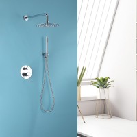 Душевой комплект Abber Emotion AF8818 С ВНУТРЕННЕЙ ЧАСТЬЮ, хром