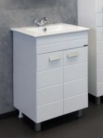 Мебель для ванной комнаты Comforty Модена 60М напольная, белая