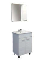 Мебель для ванной комнаты Comforty Модена 60М напольная, белая