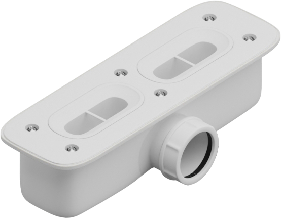 Поддон для душа RGW STL W 90х90, с сифоном, белый