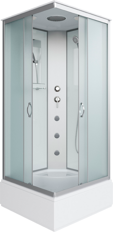 Душевая кабина Niagara Classic NG-1108-14G 90х90 см, с гидромассажем