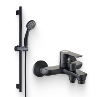 Душевой комплект Смеситель Orange Aristo M19-100b + Гарнитур One Life OL11B