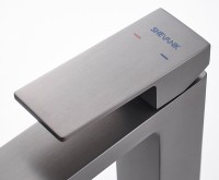 Смеситель для раковины Shevanik S9601T оружейная сталь