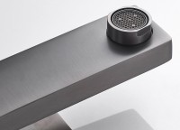 Смеситель для раковины Shevanik S9601T оружейная сталь