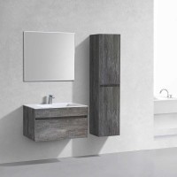 Тумба с раковиной Vincea Chiara 80 камень