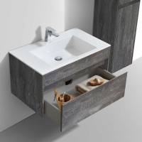 Тумба с раковиной Vincea Chiara 80 камень