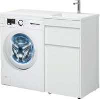 Мебель для ванной комнаты Aquanet Токио 48 1 ящик, с бельевой корзиной R