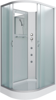 Душевая кабина Niagara Classic NG-3312-14RBKG 120х80 см, без крыши, с гидромассажем