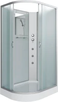 Душевая кабина Niagara Classic NG-3312-14RBKG 120х80 см, без крыши, с гидромассажем