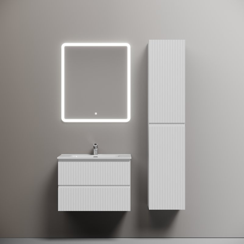 Мебель для ванной комнаты Sancos Snob R 70 bianco, раковина CN7007