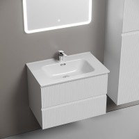 Мебель для ванной комнаты Sancos Snob R 70 bianco, раковина CN7007