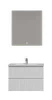 Мебель для ванной комнаты Sancos Snob R 70 bianco, раковина CN7007