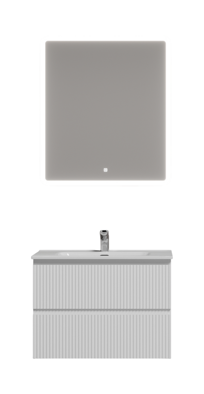 Мебель для ванной комнаты Sancos Snob R 70 bianco, раковина CN7007