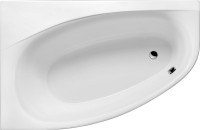 Акриловая ванна Excellent Kameleon L 170x110 см, угловая, левая, пристенная, белая, асимметричная, с каркасом