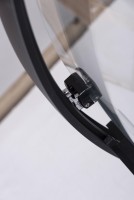 Душевой уголок Niagara Nova NG-6886-08 BLACK 80x80, профиль черный, стекло прозрачное