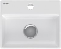 Раковина маленькая в туалет Berges Small 30x24 глянцевый белый
