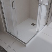 Поддон для душа BelBagno Uno AH 140х80, белый, с сифоном