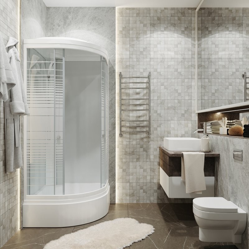 Душевая кабина Triton Стандарт Щ0000061848 90х90 В с полочкой