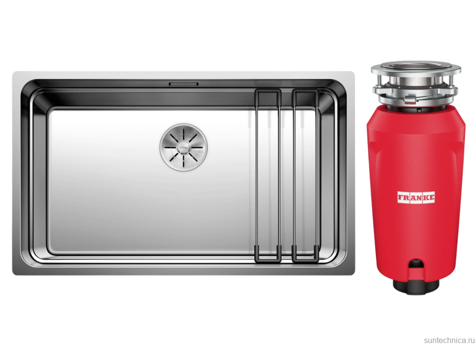 Комплект Мойка Blanco Etagon 700-U + Измельчитель Franke