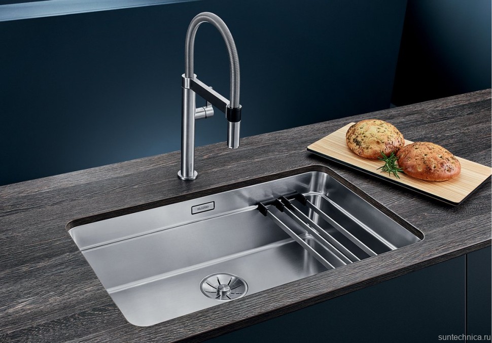 Комплект Мойка Blanco Etagon 700-U + Измельчитель Franke