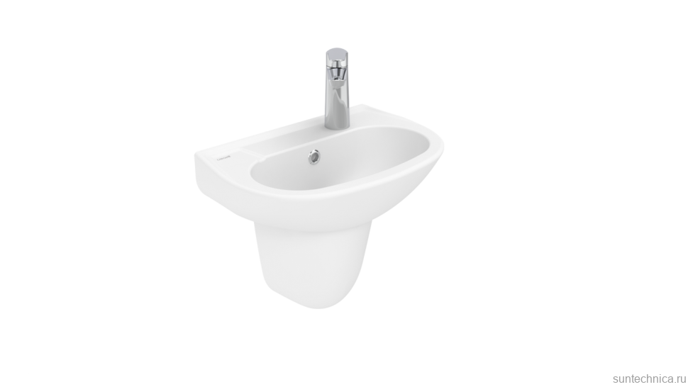 Раковина подвесная Creavit Trend TP030-00CB00E-0000 46 глянцевая белая