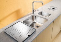 Комплект Мойка Blanco Supra 400-U + Измельчитель Franke
