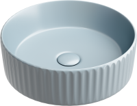 Накладная раковина Ceramicanova Element CN6057MHL серо-голубая матовая