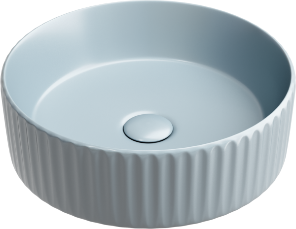 Накладная раковина Ceramicanova Element CN6057MHL серо-голубая матовая