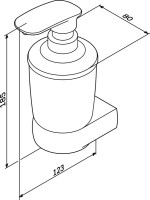 Набор Мыльница AM.PM Sensation A3034200 + Дозатор A3036900 + Стакан A3034300 + Контейнер A3021000 Набор Мыльница AM.PM Sensation A3034200 + Дозатор A3036900 + Стакан A3034300 + Контейнер A3021000
