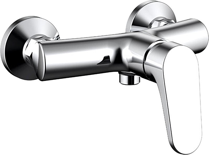 Душевой комплект Смеситель для душа Bravat Eler F9191238CP-01 + Стойка Fit