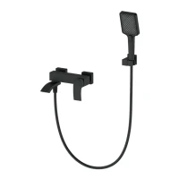 Смеситель для ванны с душем Wonzon & Woghand WW-88639009-MB матовый черный Смеситель для ванны с душем Wonzon & Woghand WW-88639009-MB матовый черный