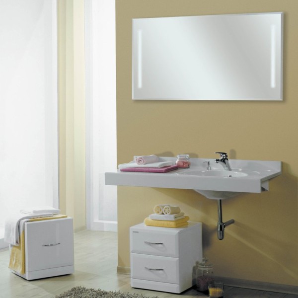 Мебель для ванной комнаты AQUATON Отель 120 правая