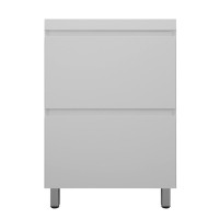 Тумба с раковиной Style Line Манхэттен 60 напольная, белая, раковина Andrea Classic 60