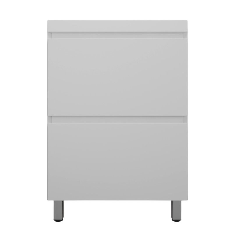 Тумба с раковиной Style Line Манхэттен 60 напольная, белая, раковина Andrea Classic 60