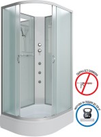 Душевая кабина Niagara Classic NG-33194-14RBKG 110х90 см, без крыши, с гидромассажем