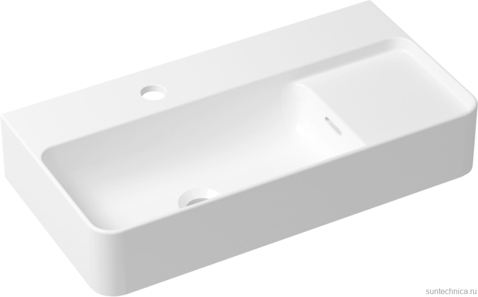 Комплект Накладная раковина Lavinia Boho Bathroom Sink Slim 33311011 + Смеситель Wellsee ICON! for life 182301000 хром