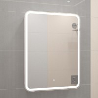 Зеркало-шкаф Art&Max Platino R 60 с подсветкой