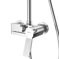 Душевая стойка BelBagno Albano ALBANO-VSCM-CRM хром