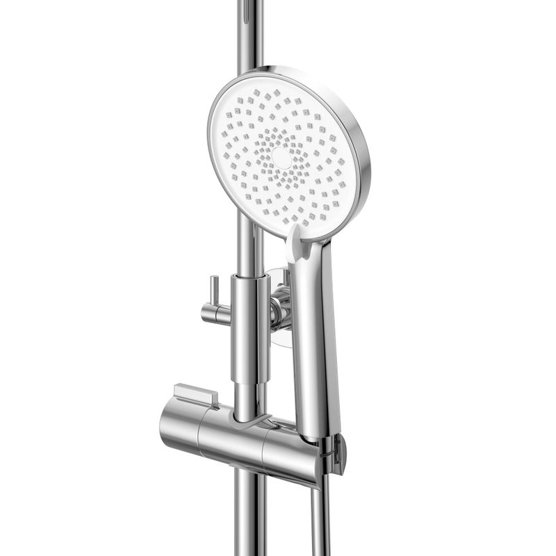 Душевая стойка BelBagno Albano ALBANO-VSCM-CRM хром