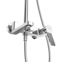 Душевая стойка BelBagno Albano ALBANO-VSCM-CRM хром