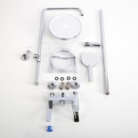 Душевая стойка BelBagno Albano ALBANO-VSCM-CRM хром