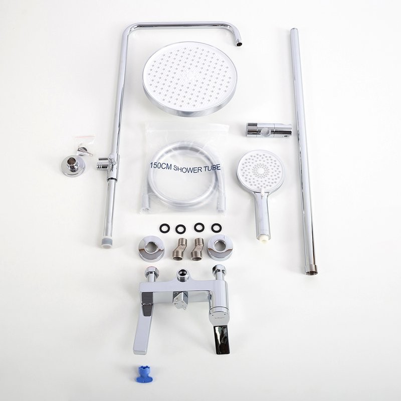 Душевая стойка BelBagno Albano ALBANO-VSCM-CRM хром