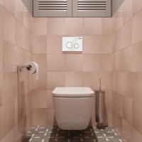 Комплект Lavinia Boho Унитаз подвесной One Compacto 3302102C + Крышка-сиденье One 33290200 с микролифтом + Инсталляция RelFix 38010010 + Кнопка RelFix 38050804 белая, золотой глянец + Дозатор RelFix 38040010
