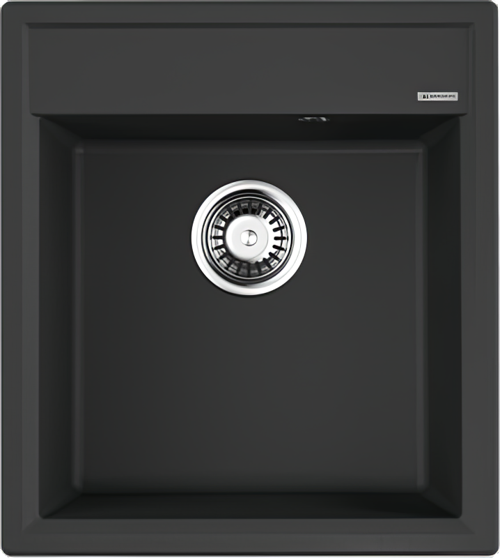Комплект Мойка Omoikiri Daisen 46-BL черная + Смеситель Blanco Mida Silgranit 524201