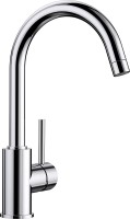 Комплект Мойка Omoikiri Daisen 46-BL черная + Смеситель Blanco Mida Silgranit 524201